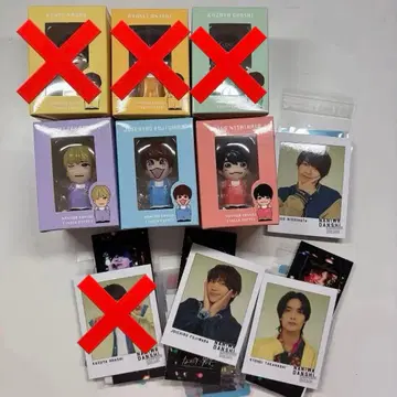 나니와단시 손가락 인형 세트