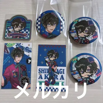 사계절 나기 아키라 AGF 니지산지 캔뱃지 폴라로이드