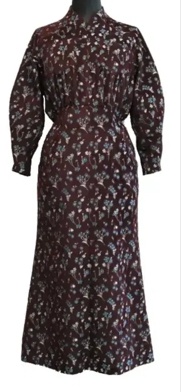 Mame kurogouchi 플로럴 자카드 플레어 드레스 사이즈 2