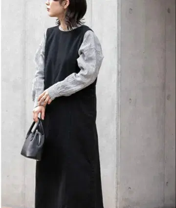 FORK&SPOON 소프트 트위스트 2WAY 오버롤 스커트