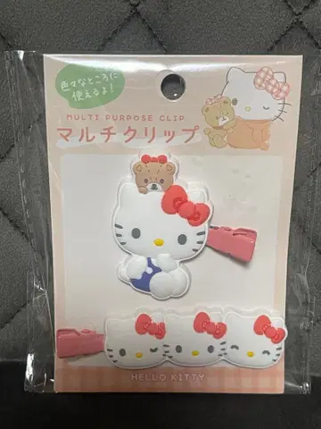 헬로키티 시나몬 롤 멀티 클립 2세트