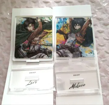 진격의 거인 grunge CANVAS 아크릴 스탠드 리바이 미카사