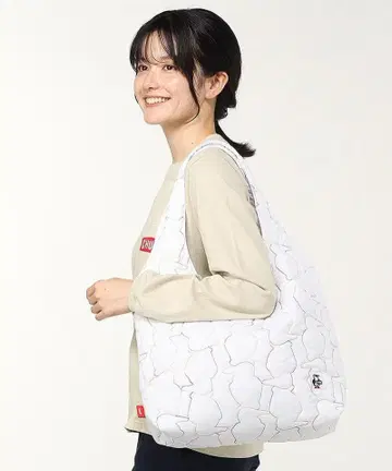 참스 부비 스티치 토트백 CH60-3839 화이트