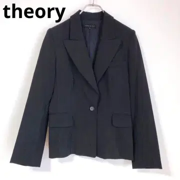 띠어리 자켓 일본제 네이비 사이즈 4 오피스 깔끔한 겉옷