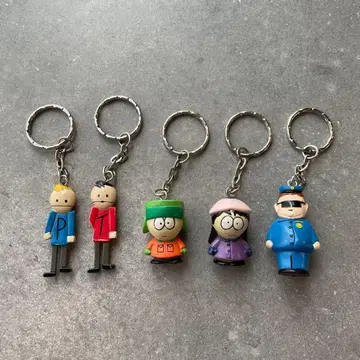 사우스 파크 캐릭터 키링 세트 레트로