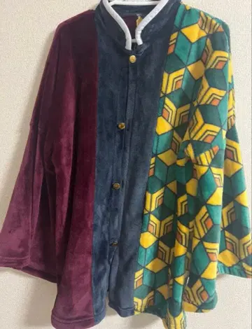 귀멸의 칼날 토미오카 기유 착용 담요