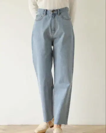하이웨스트 슬림 SRN03 Sea Room lynn 데님 팬츠
