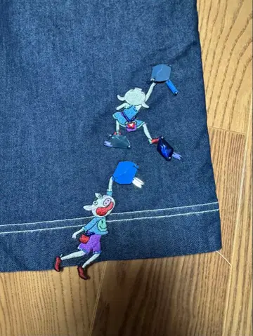 알베로베로 네이비 가우초 팬츠