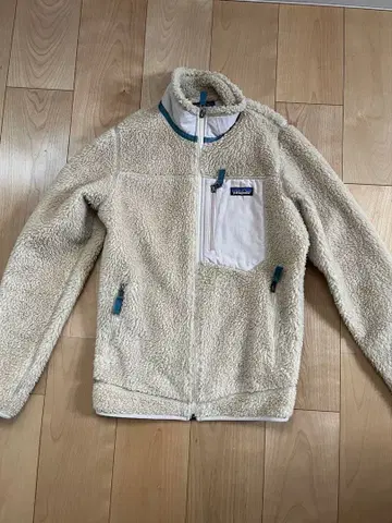 patagonia 플리스 자켓 M 크림색