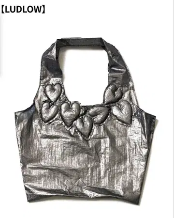 LUDLOW 라드 로 하트 모티브 토트백 나일론 새상품