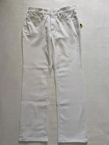 LAND'S END 랜드스엔드 화이트 데님 스트레치 팬츠 27