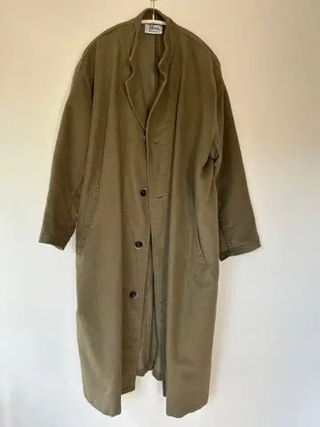 야르모 yarmo 롱 코트 카키