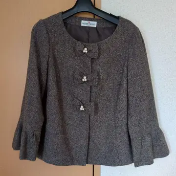 갤러리 비스콘티 자켓 브라운