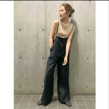 Ungrid 서스펜더 루즈 팬츠