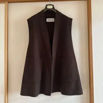 BABYLONE 브라운 베스트 F 사이즈