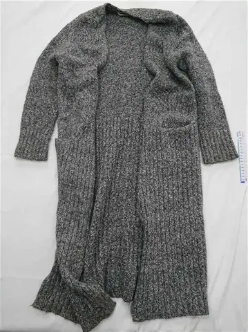 앤드랏츠오돈나 롱 가디건 그레이 계열 여성용