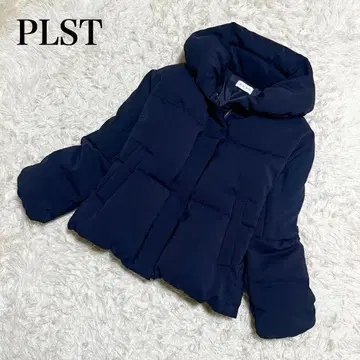 24AW 플라스테 PLST 울 라이크 폴리 숏 다운 자켓 M 사이즈