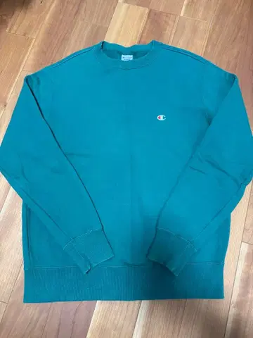 Champion 그린 스웨트 셔츠 X-LARGE