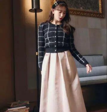 herlipto Bouncy Check Knit Pullover