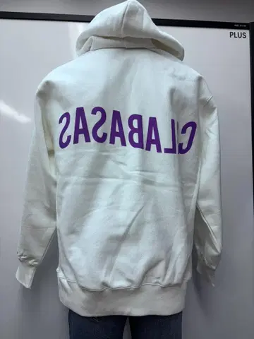 CALABASAS x Marbles 화이트 로고 후드티