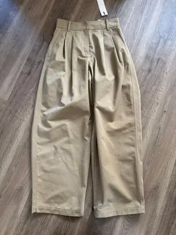 elendeek CHINO BARREL PT 베이지 02