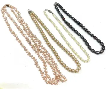 [ M11 ] 펄 목걸이 모음 4점