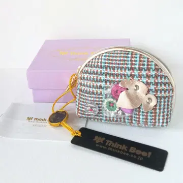미사용 새상품 Think Bee! 싱크비 포도 모티브 코인 케이스