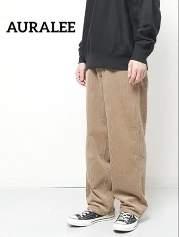 AURALEE/오라리 WASHED CORDUROY 5P PANTS