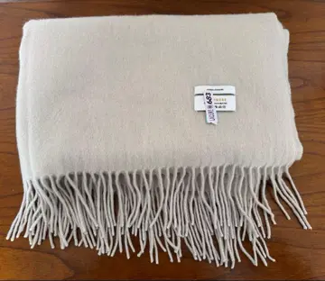 저널 스탠다드 대형 캐시미어 스톨 내추럴