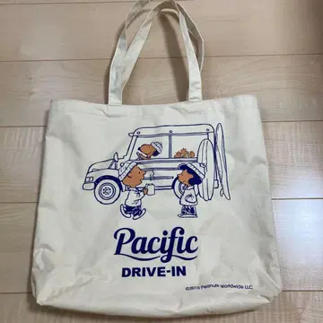 스누피 퍼시픽 드라이브인 토트백