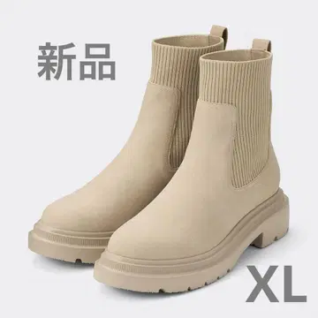 GU 리브 니트 삭스 부츠 미사용 새상품 XL