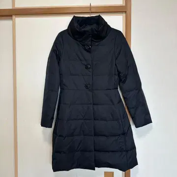 케이트 스페이드 블랙 롱 다운 자켓