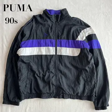푸마 80s~90s 나일론 자켓 대만제 멀티 컬러 XL