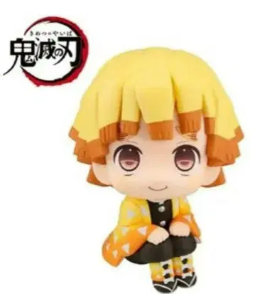 미사용 새상품 룩업 귀멸의 칼날 아가츠마 젠이츠 니코토ver.