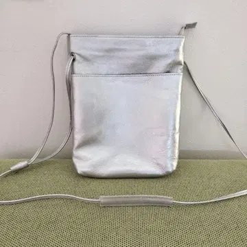 OURHOME / 핏 숄더백 (실버)