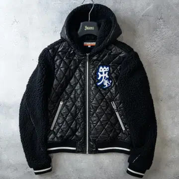 까스텔바작 퀼팅 보아 자켓 블루종 40 (M) 블랙