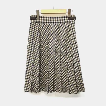 Aquascutum 울 체크 스커트 2755