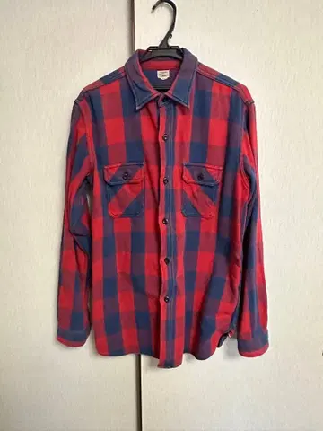 WAREHOUSE 긴팔 플란넬 셔츠 44