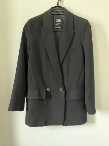 ZARA 자라 테일러드 자켓 블랙 xs