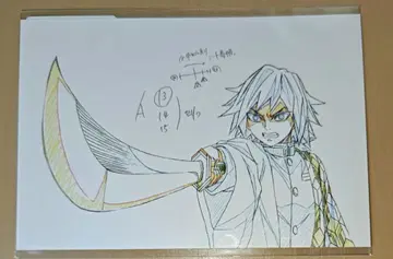 귀멸의 칼날 기둥전 원화 엽서 토미오카 기유