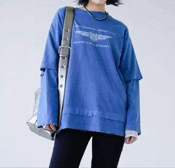 eL_jeanasis 레이어드 슬리브 풀오버