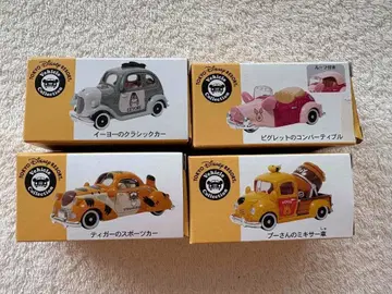 도쿄 디즈니 리조트 비클 토미카 4대 세트 푸, 이요르 외