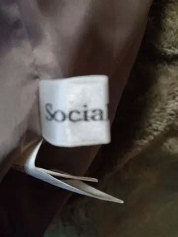 Social Girl 베이지 체스터 코트 M