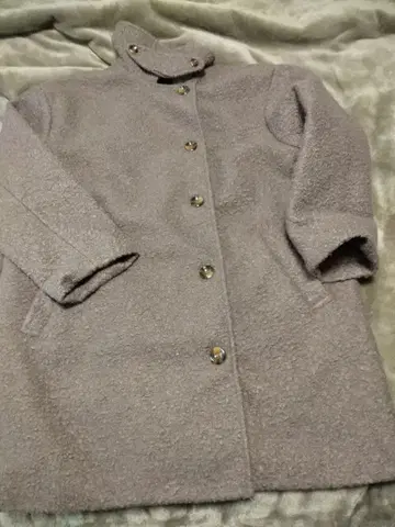 Social Girl 베이지 체스터 코트 M