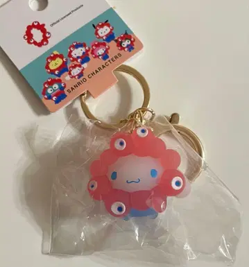 시나몬 미야쿠미야쿠 산리오 클리어 컬러 오사카 간사이 만박 키링