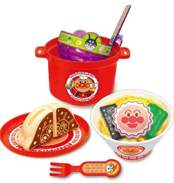 물 빼기 챠챠챠! 호빵맨 라면 세트 박스 포함