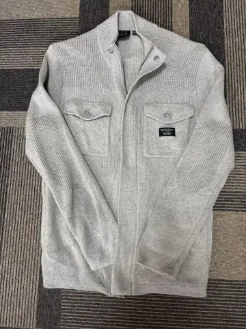 Armani Exchange 그레이 집업 스웨터 사이즈 M