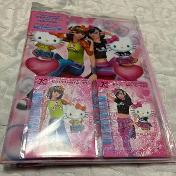 미개봉 새상품 카드 파일 헬로키티 오샤레마녀 러브앤베리