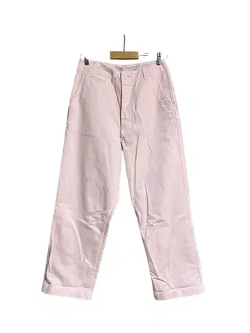 스픽 앤 스팬 Higuchi x S 치노 와이드 팬츠 핑크 40