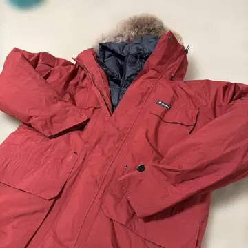 Foxfire 후드 부착 빨간색 오로라 자켓 5113017